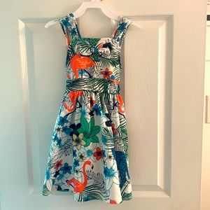 Tropical Toddler Dress 3t